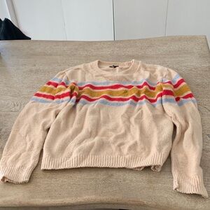 Colorful Striped Women's Sweater